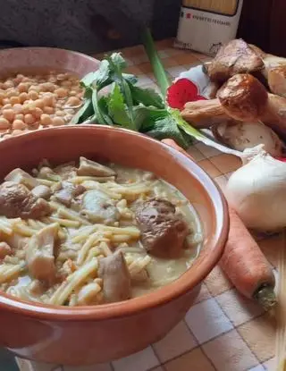 Ricetta Pasta e ceci con porcini di limpiattatore
