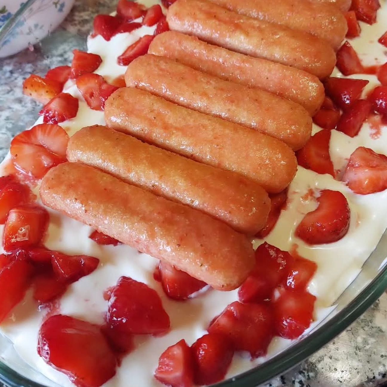 Tiramisù alle fragole