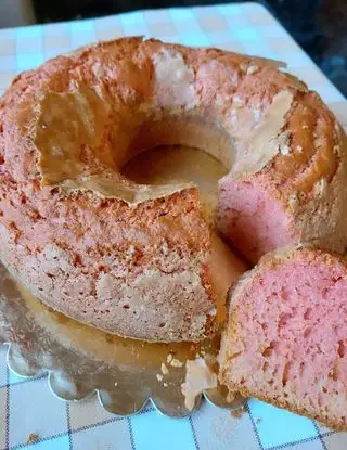 Ricetta Ciambellone rustico rosa di limpiattatore