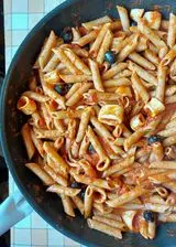 Ricetta Pasta integrale con Calamari e olive nere