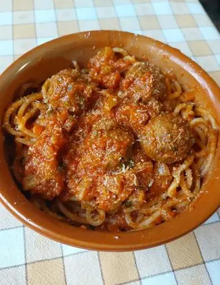 Ricetta Spaghetti con polpette di limpiattatore