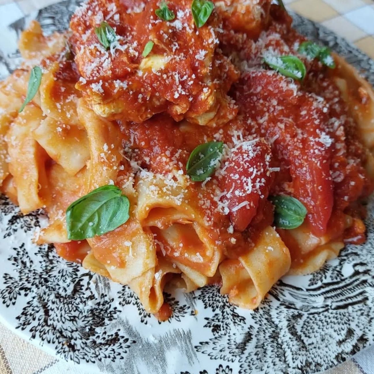 Pappardelle acqua e farina