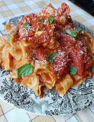 Ricetta Pappardelle acqua e farina di limpiattatore