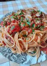 Ricetta Spaghetti con lupini e pomodoro