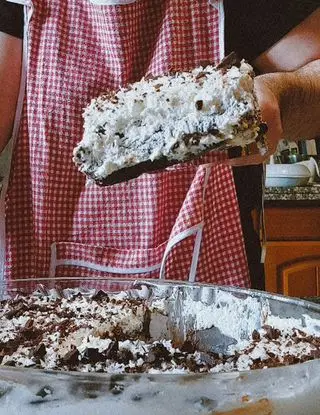 Ricetta Dolce freddo con crema di cioccolato e panna montata di limpiattatore