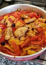 Ricetta Pollo con Peperoni