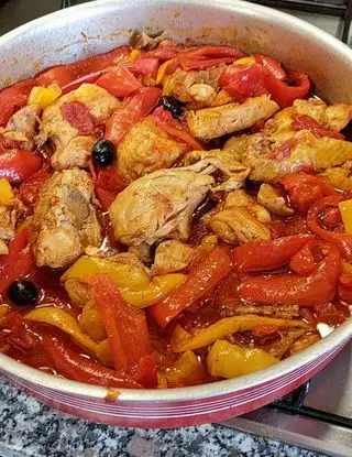 Ricetta Pollo con Peperoni di limpiattatore