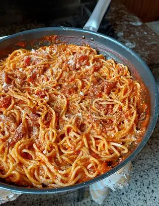 Ricetta Spaghetti all'amatriciana di limpiattatore