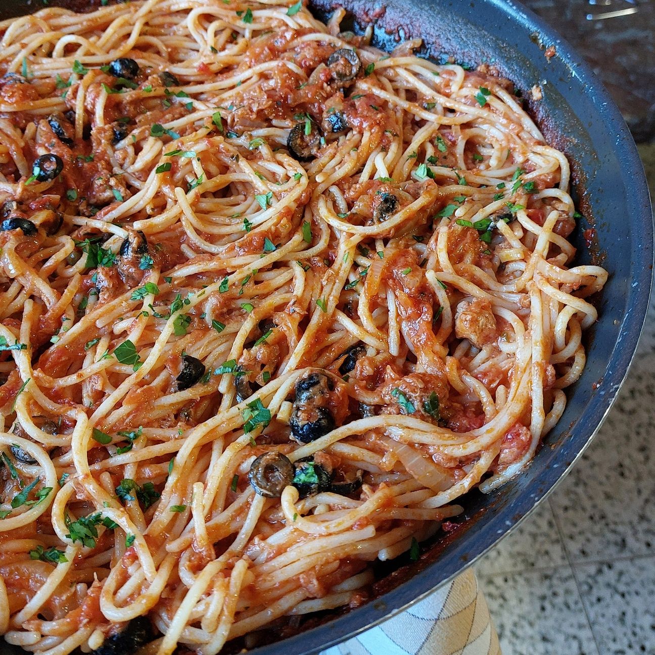 Spaghetti con il tonno