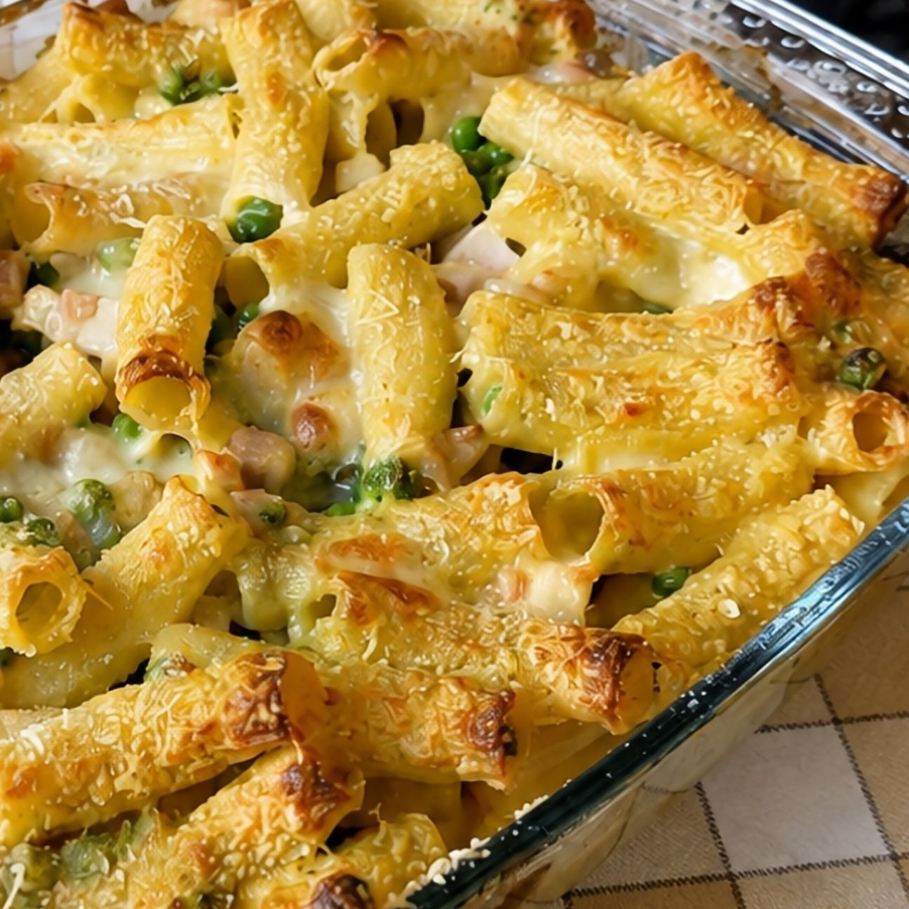 Pasta al forno in bianco