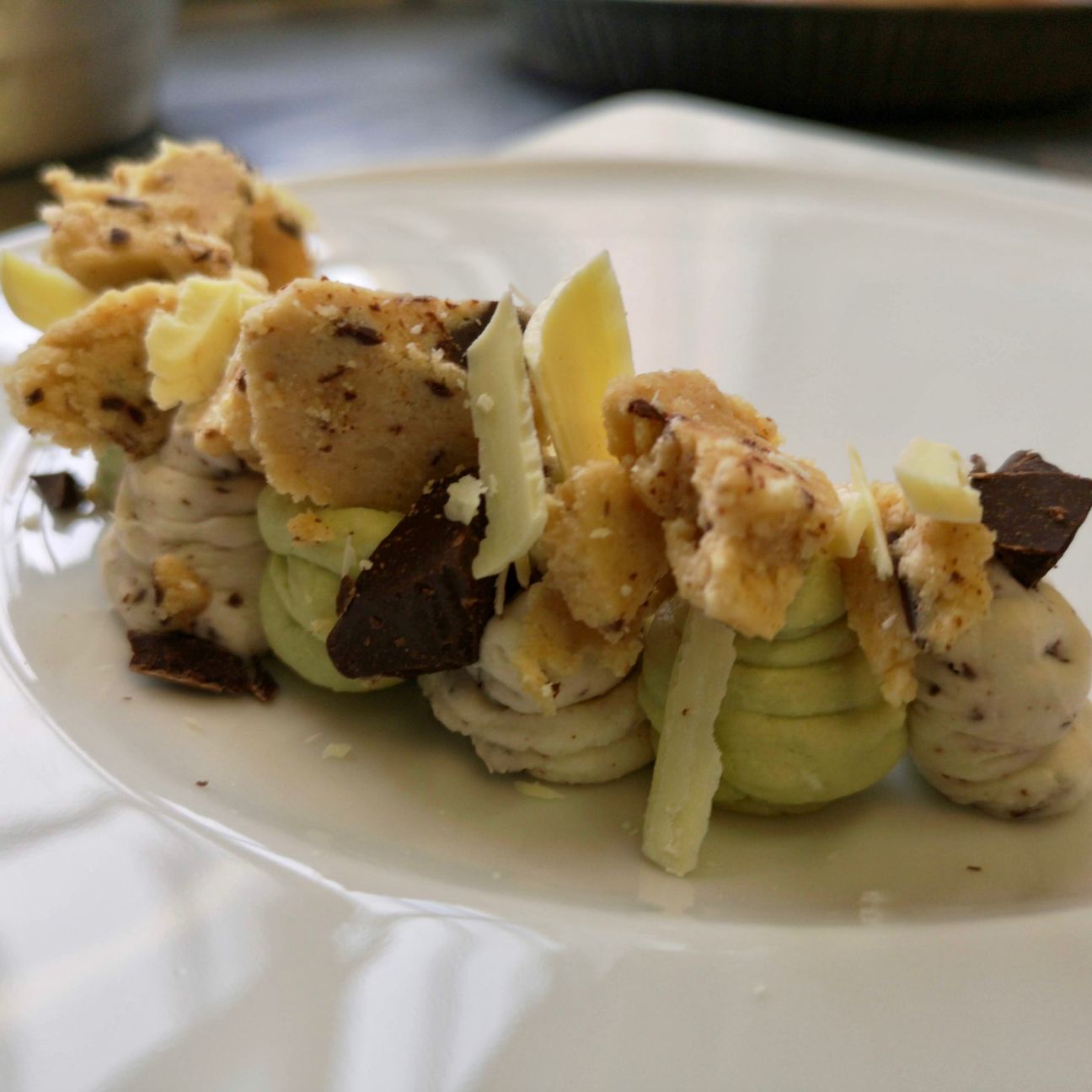 Cheesecake pistacchio e nocciola