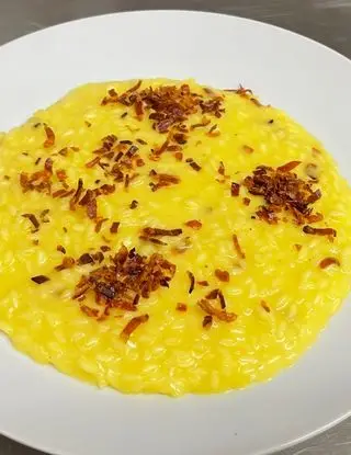 Ricetta Risotto zafferano e pancetta di ivanpalombichef