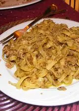 Ricetta Tagliatelle al ragù di cinghiale