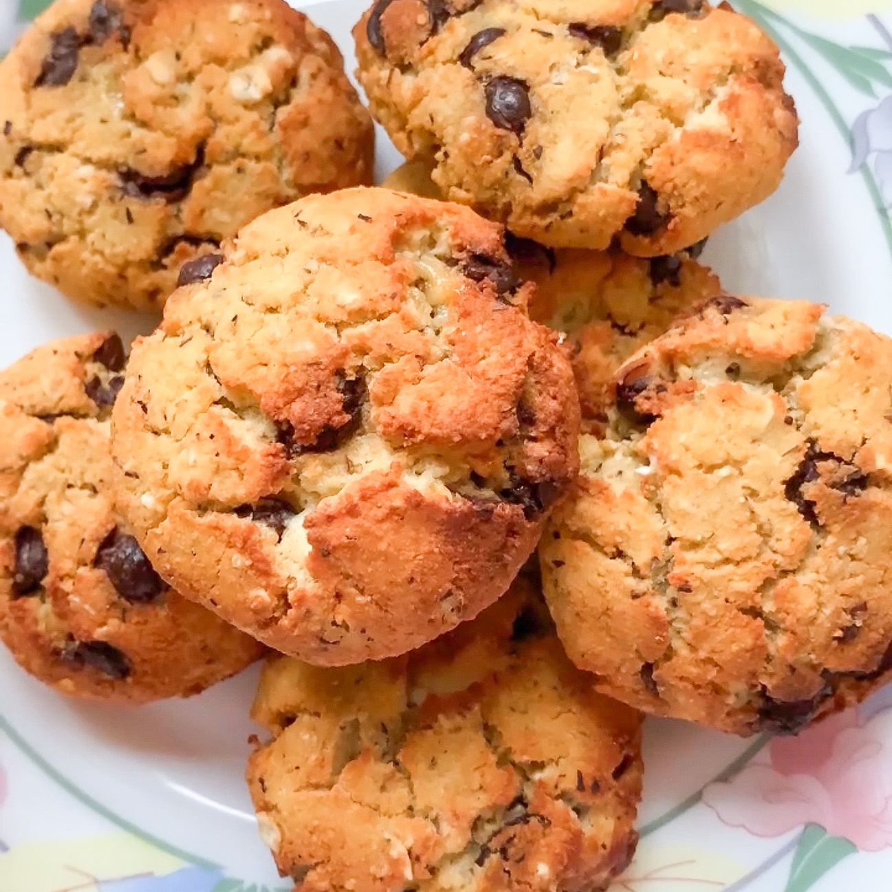 Double chocolate cocco cookies