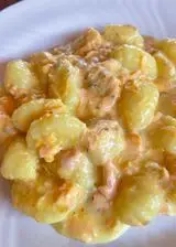 Ricetta Gnocchi con salmone e zafferano