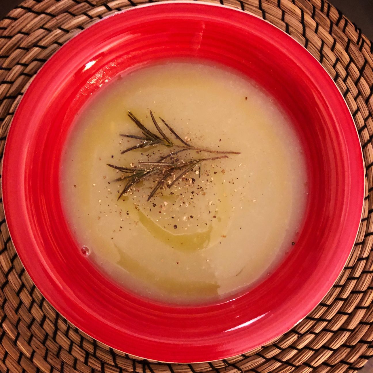 Zuppa di porri e patate