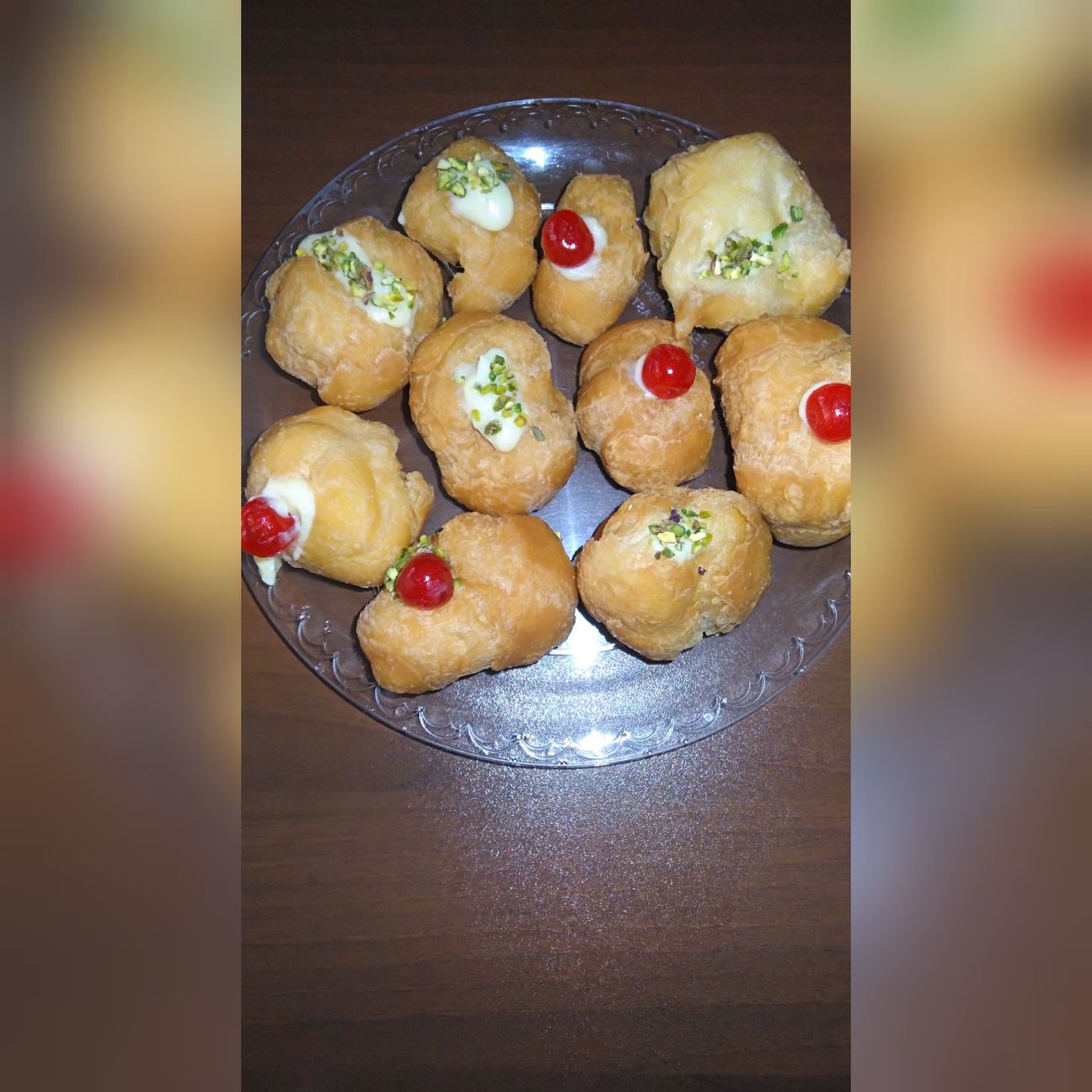 Sfinci Siciliane con crema pasticcera