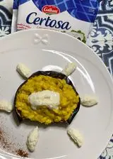 Ricetta RISOTTO ALLO ZAFFERANO, MELANZANA E CERTOSA