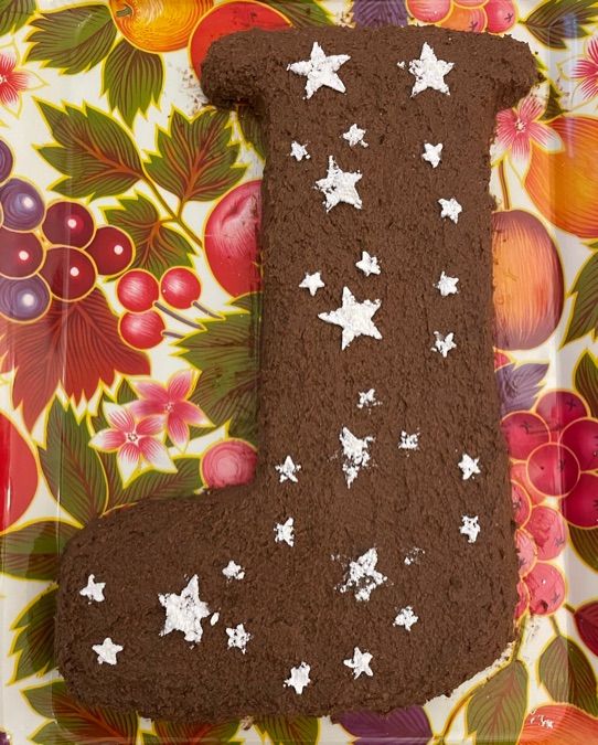 CALZA BEFANA CON PANDORO