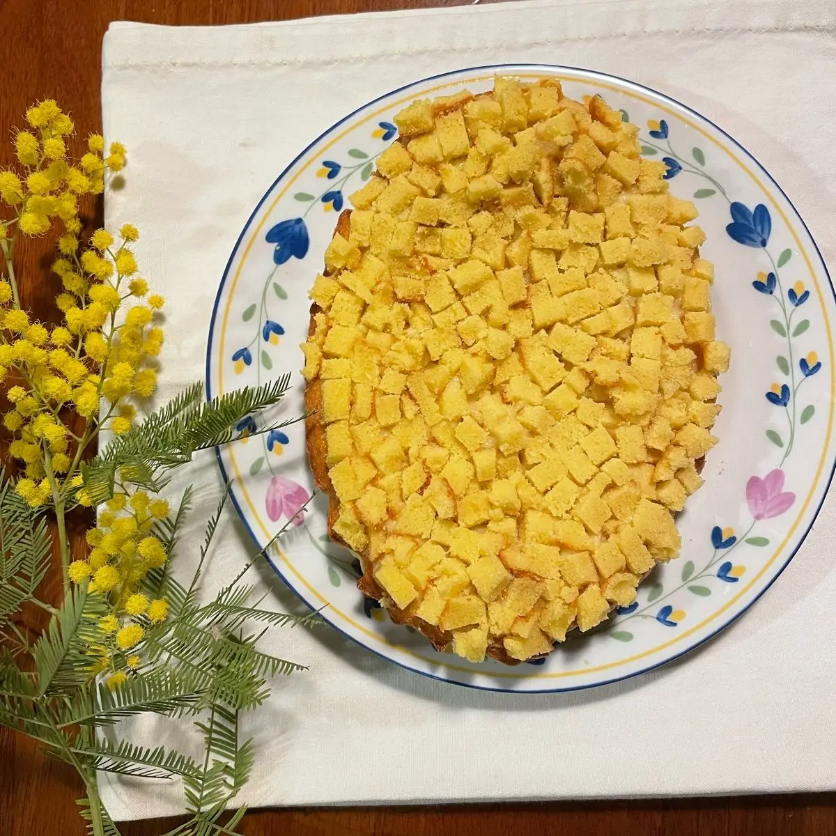 Ricetta Torta mimosa veloce con crema pasticcera di Past_icciareincucina
