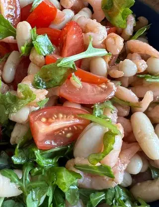 Ricetta Insalata cannellini e gamberetti di in.cucina.con.mirella