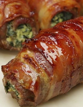 Involtini Di Carne E Pancetta Ripieni Di Ricotta E Spinaci - Al.ta ...