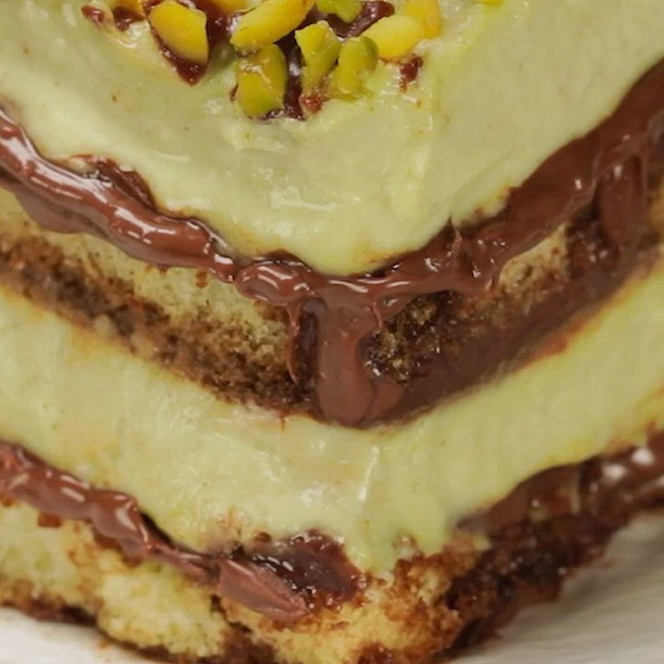 Pistacchiomisù con Nutella