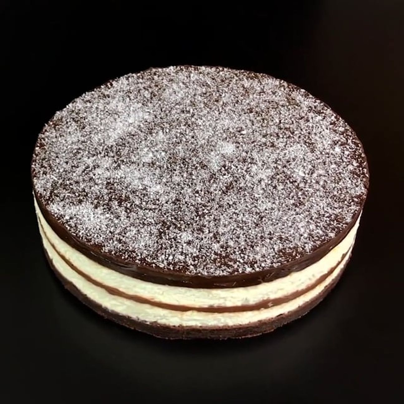 Torta Pinguì fredda al cocco