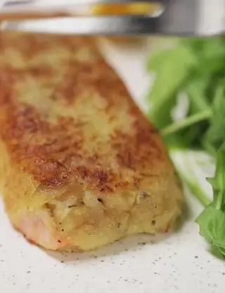 Ricetta Salmone fritto in crosta di patate al timo di cannamela