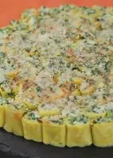 Ricetta Torta salata mille rotolini di pasta con ricotta e spinaci