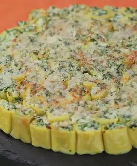 Ricetta Torta salata mille rotolini di pasta con ricotta e spinaci di altacucina