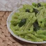 Ricetta Casarecce con crema di asparagi, provola e pecorino