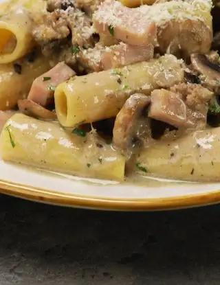 Ricetta Rigatoni alla boscaiola di altacucina