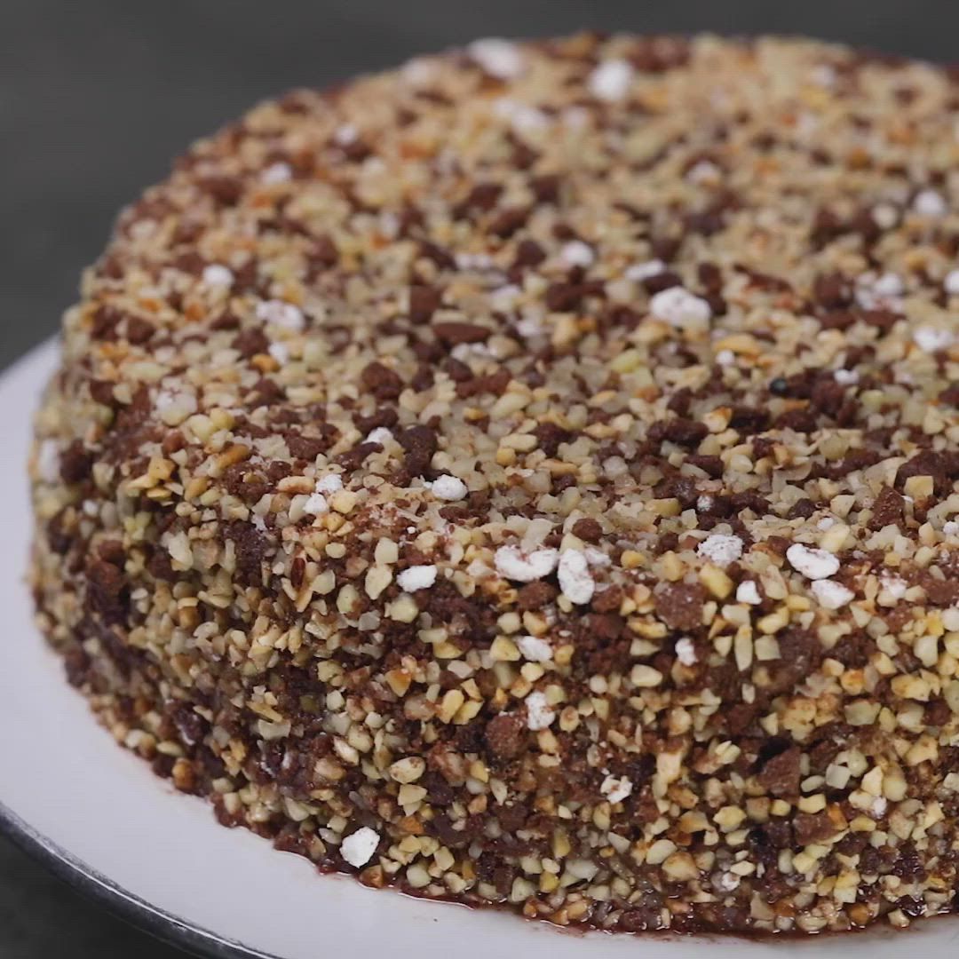 Torta croccante all'amarena