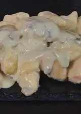 Ricetta Bocconcini di pollo cremosi con funghi