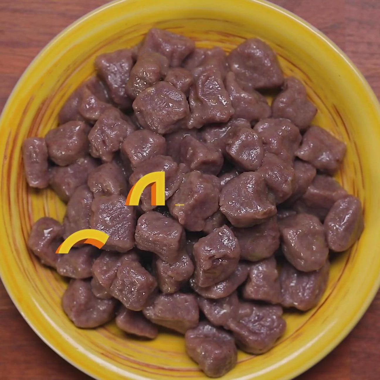 Gnocchi alla patata viola