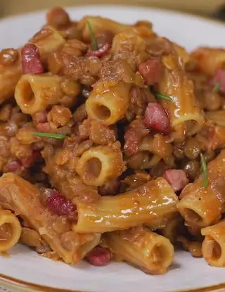 Ricetta Elicoidali con lenticchie e pancetta al rosmarino di pastagarofalo