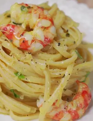 Ricetta Linguine al limone con mazzancolle di pastagarofalo