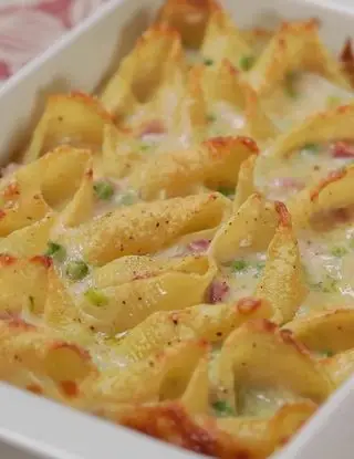 Ricetta Conchiglioni primavera al forno di altacucina