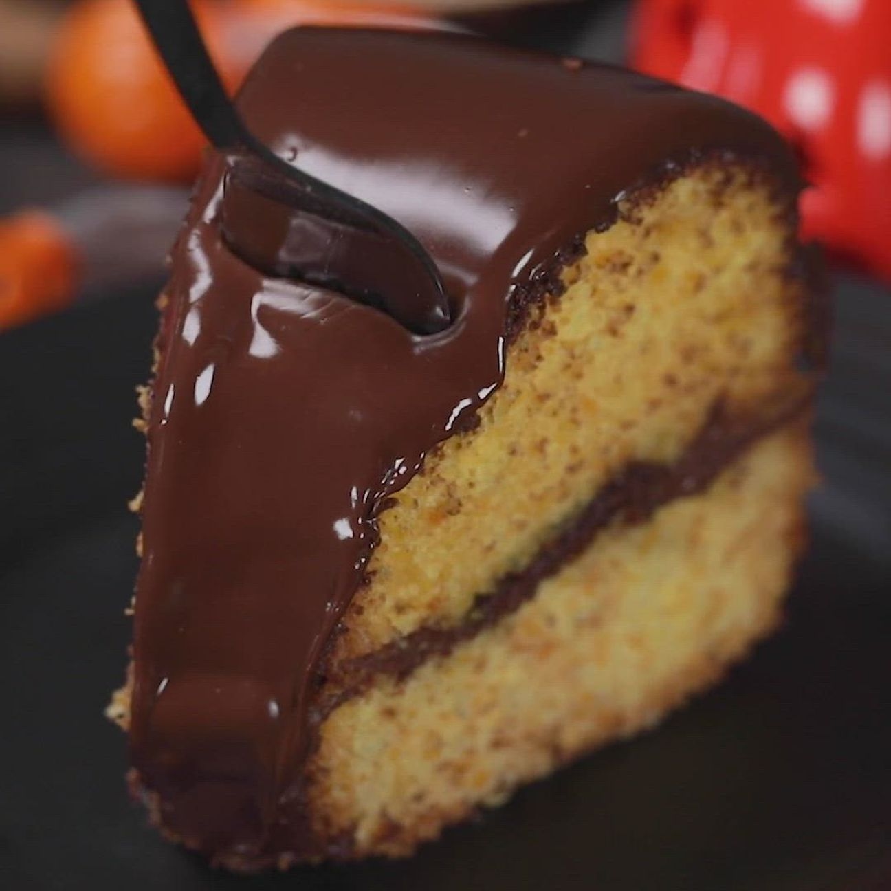 Zucca-ciambella alla Nutella