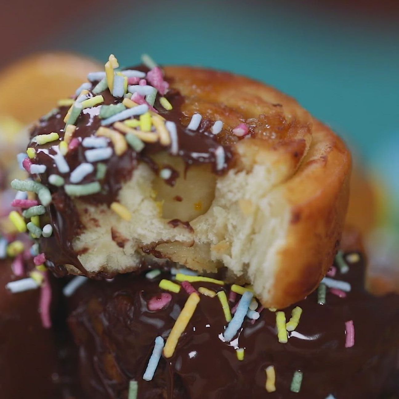 Girelle di carnevale arancia e cioccolato