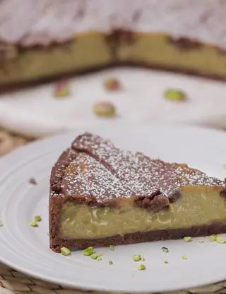 Ricetta Crostata al cacao e crema di pistacchio di altacucina