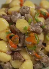 Ricetta Chicche di patate con fiori di zucca, salsiccia e gorgonzola