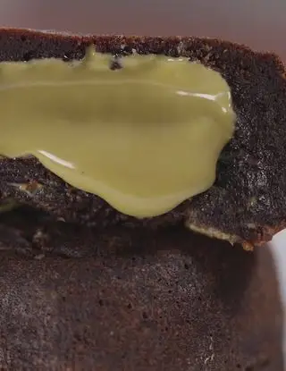 Ricetta Tortino al cioccolato con cuore al pistacchio di altacucina