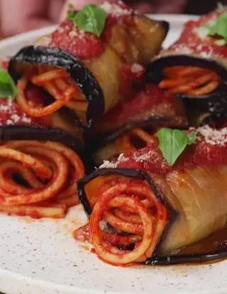 Ricetta Involtini di melanzane ripieni di spaghetti di altacucina