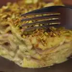 Ricetta Lasagna al pistacchio e mortadella con provola