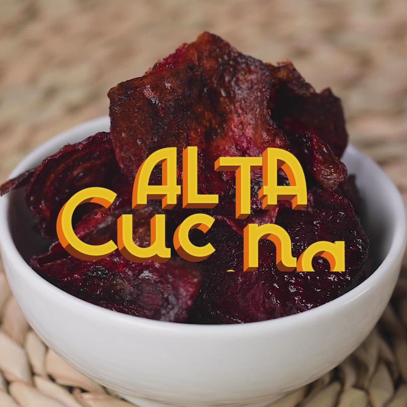 Chips di barbabietole