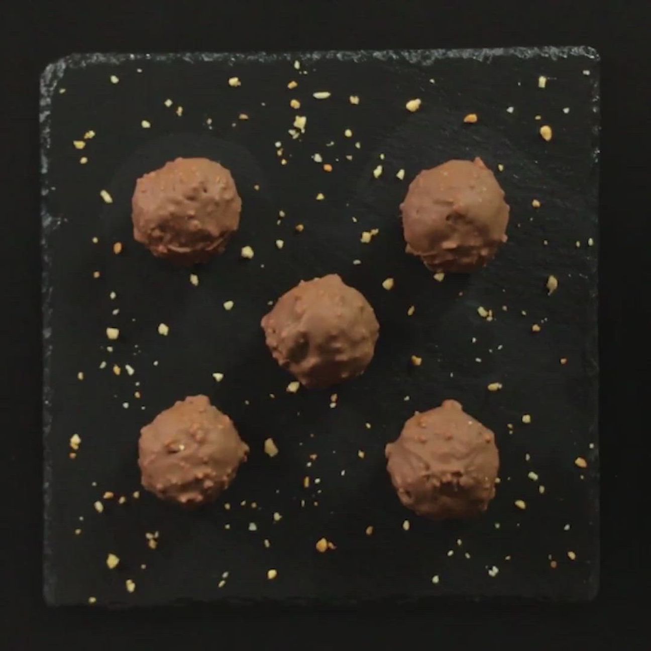 Cioccolatini "Rocher" fatti in casa
