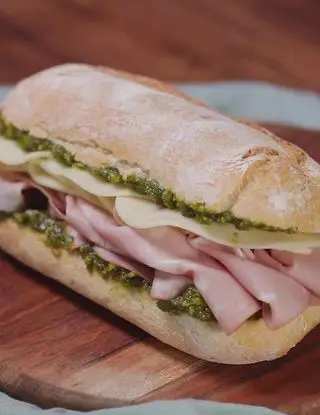 Ricetta Panino mortadella e pistacchio di casa_galbani