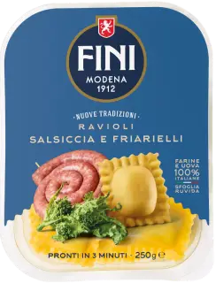 Immagine prodotto Ravioli salsiccia e friarielli Fini